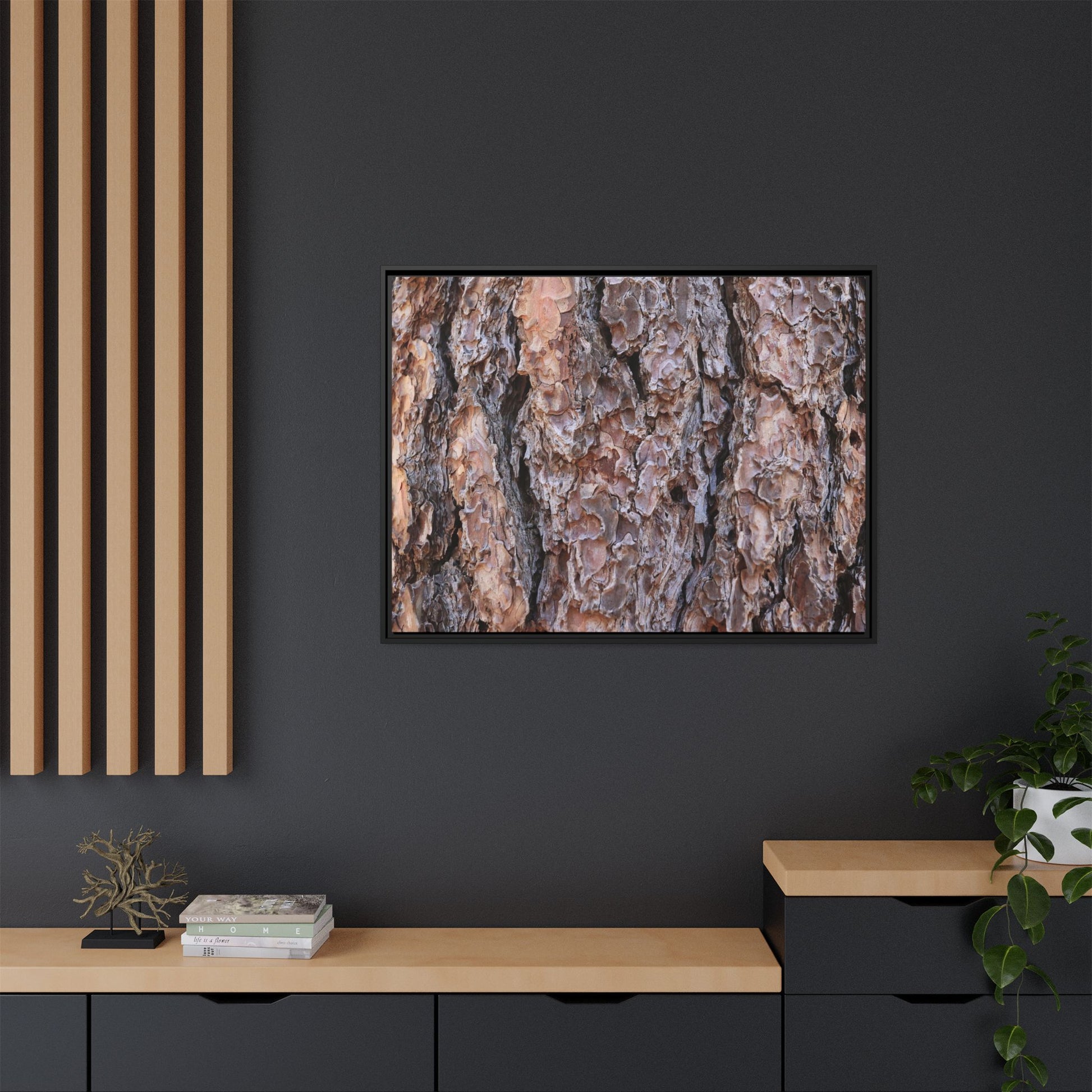 Layered Textures - Unique Stretched Canvas Wall Art - Art By Earth