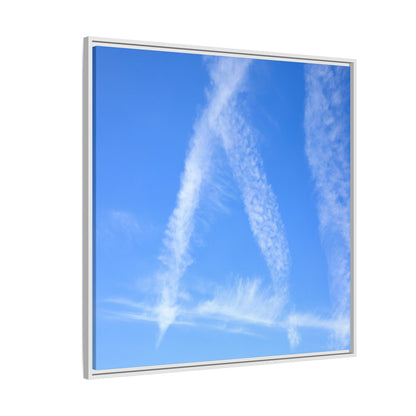Skyward Whispers - Unique Stretched Canvas Wall Art - Art By Earth