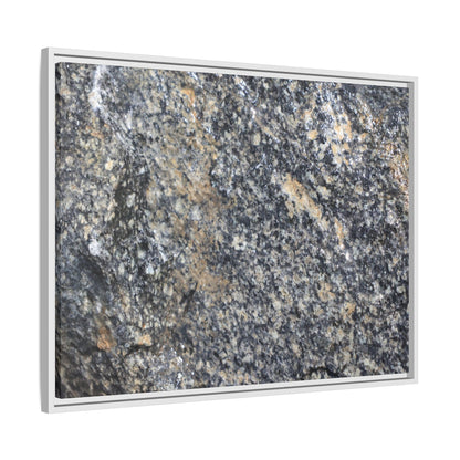 Crystalline Echoes - Unique Stretched Canvas Wall Art - Art By Earth