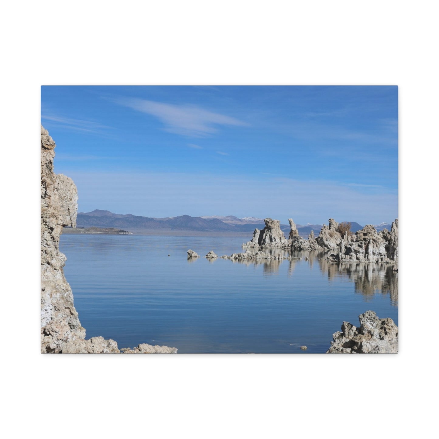 Echoes of Stone and Water - Unique Frameless Canvas Wall Art