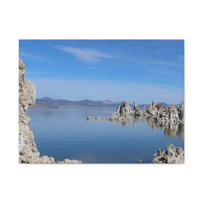 Echoes of Stone and Water - Unique Frameless Canvas Wall Art