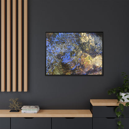 Aquatic Kaleidoscope - Unique Stretched Canvas Wall Art - Art By Earth