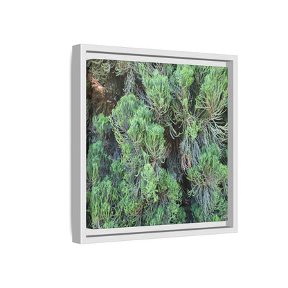 Verdant Whispers - Unique Stretched Canvas Wall Art - Art By Earth