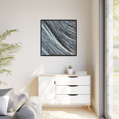 Time's Carved Path - Unique Stretched Canvas Wall Art - Art By Earth