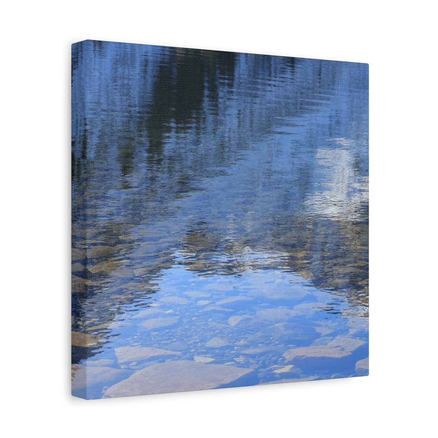 Reflections of Tranquility - Unique Frameless Canvas Wall Art