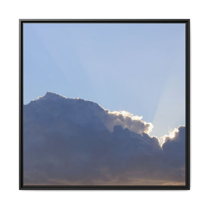 Cloud Divide - Unique Stretched Canvas Wall Art - Art By Earth