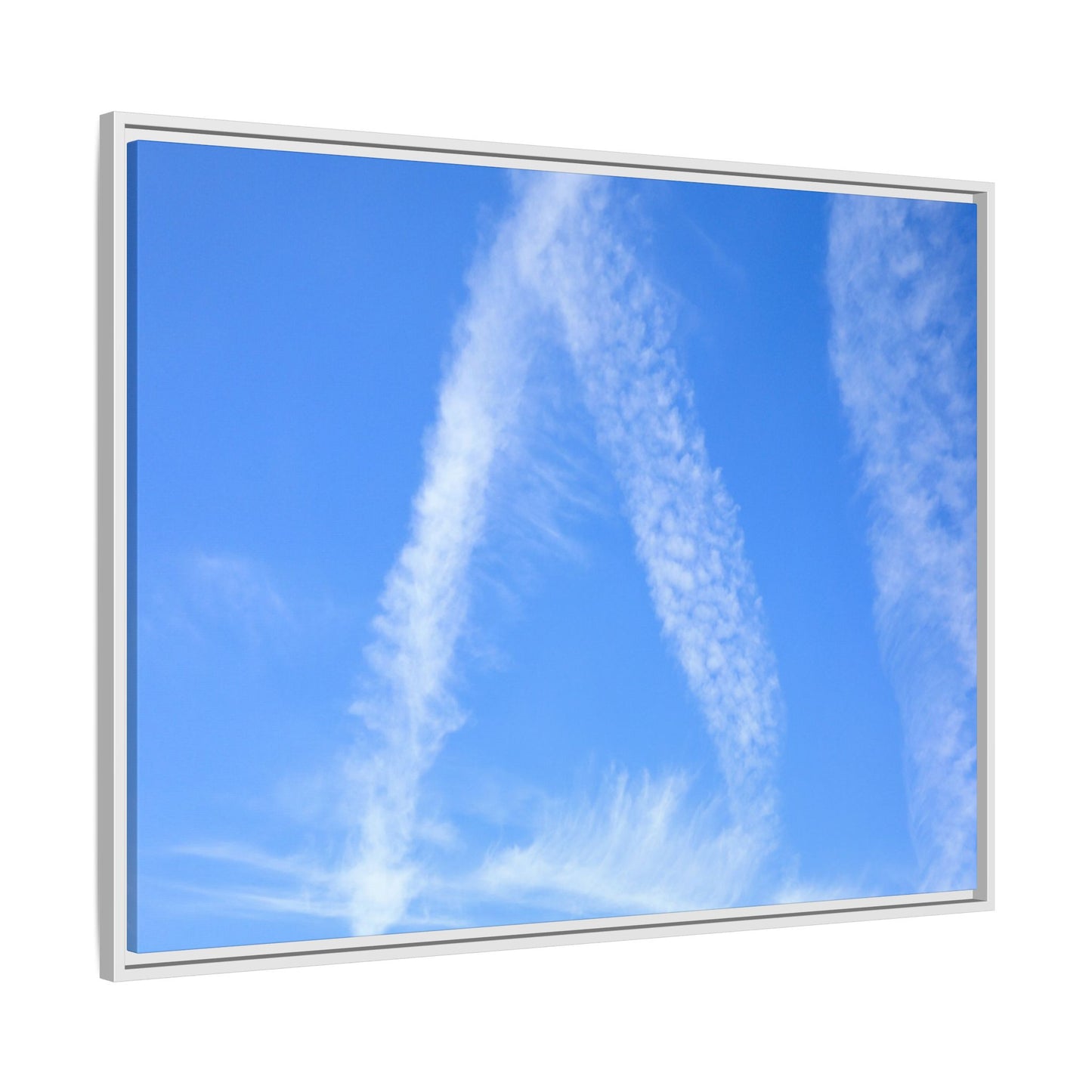 Skyward Whispers - Unique Stretched Canvas Wall Art - Art By Earth