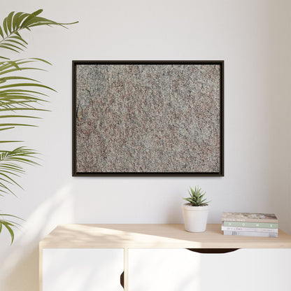 Granular Whispers - Unique Stretched Canvas Wall Art - Art By Earth
