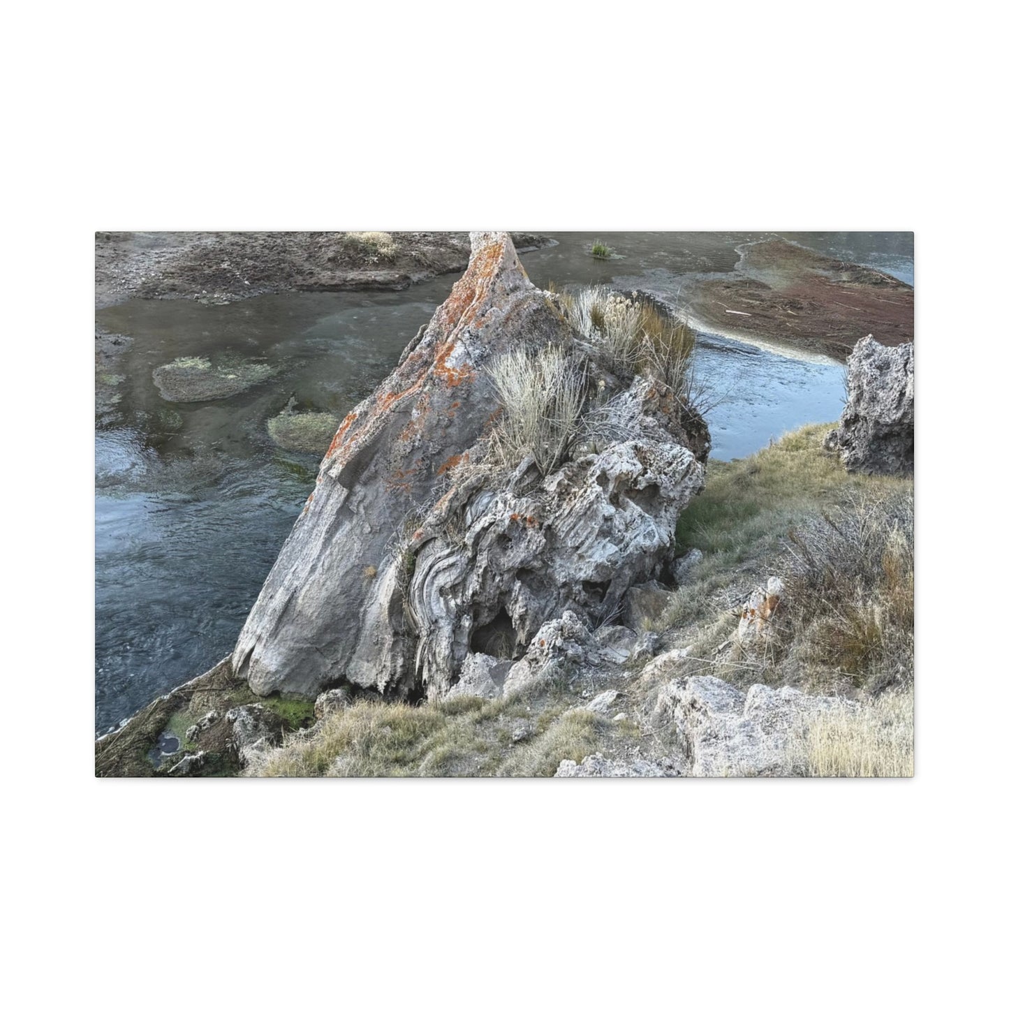River's Edge - Unique Frameless Canvas Wall Art