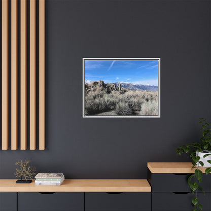 Whispers of the Sagebrush Steppe - Unique Stretched Canvas Wall Art