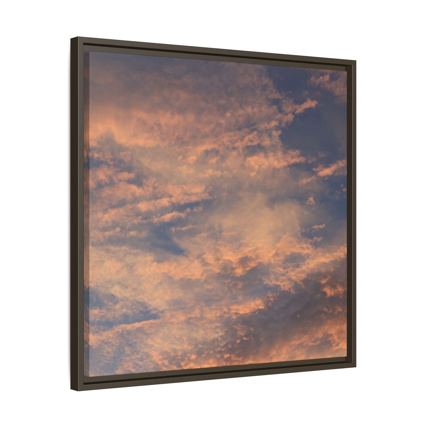 Sunset's Ethereal Canvas - Unique Stretched Canvas Wall Art - Art By Earth