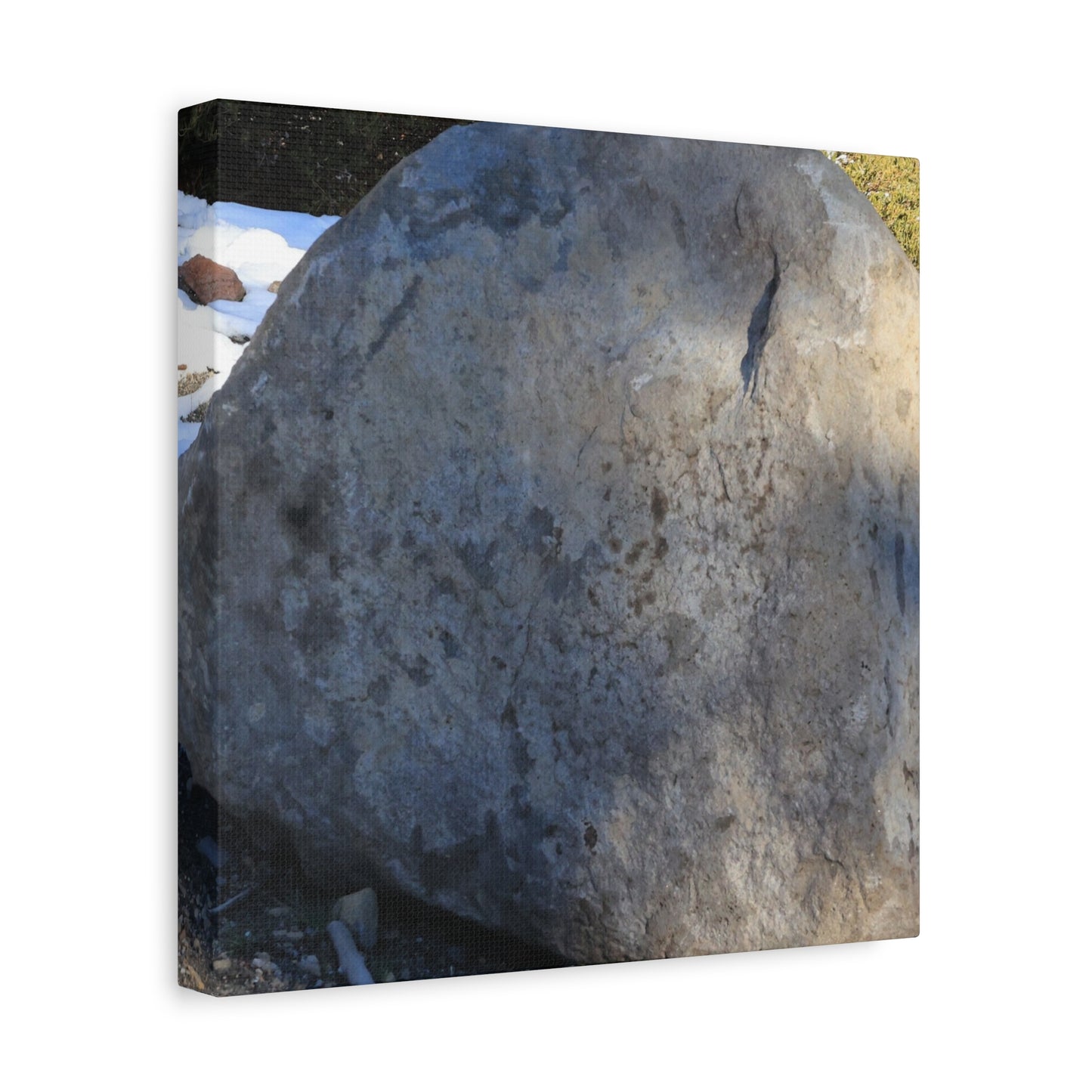 Stone of Silence - Unique Frameless Canvas Wall Art