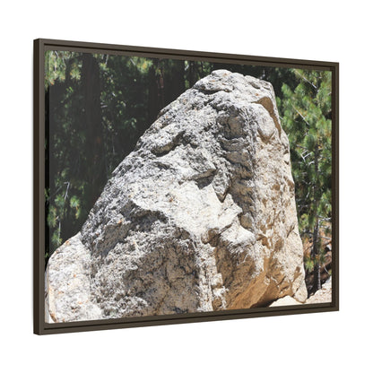 Stone's Silent Whisper - Unique Stretched Canvas Wall Art - Art By Earth