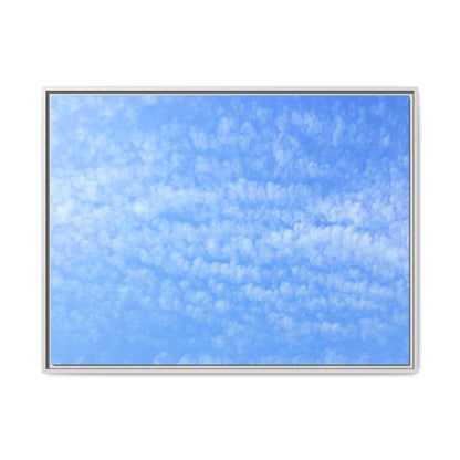 Wispy Blue Dreams - Unique Stretched Canvas Wall Art - Art By Earth