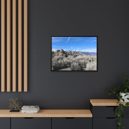 Whispers of the Sagebrush Steppe - Unique Stretched Canvas Wall Art