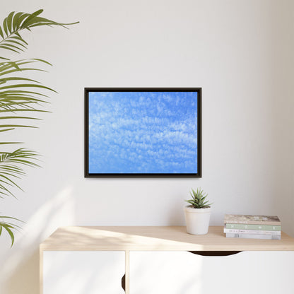 Wispy Blue Dreams - Unique Stretched Canvas Wall Art - Art By Earth