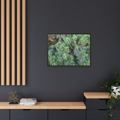 Verdant Whispers - Unique Stretched Canvas Wall Art - Art By Earth