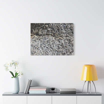 Concrete Texture - Unique Frameless Canvas Wall Art