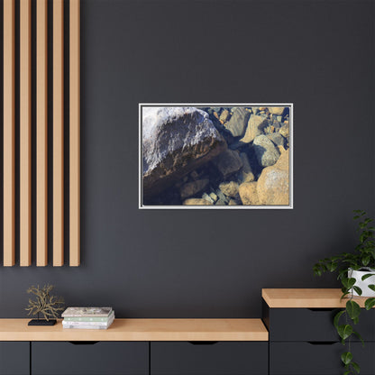Stone Sanctuary - Unique Stretched Canvas Wall Art