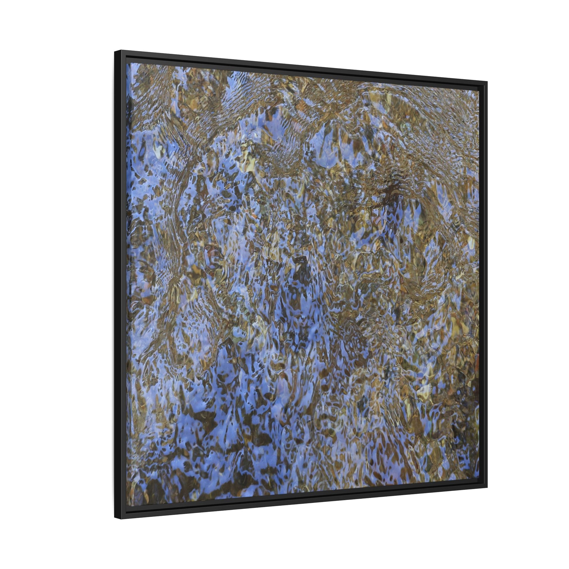Aquatic Reflections - Unique Stretched Canvas Wall Art - Art By Earth