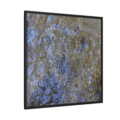 Aquatic Reflections - Unique Stretched Canvas Wall Art - Art By Earth