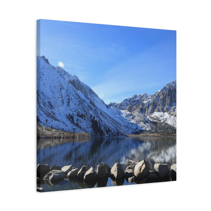 Reflections of Silence - Unique Frameless Canvas Wall Art