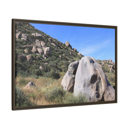 Ancient Stone Guardian - Unique Stretched Canvas Wall Art - Art By Earth