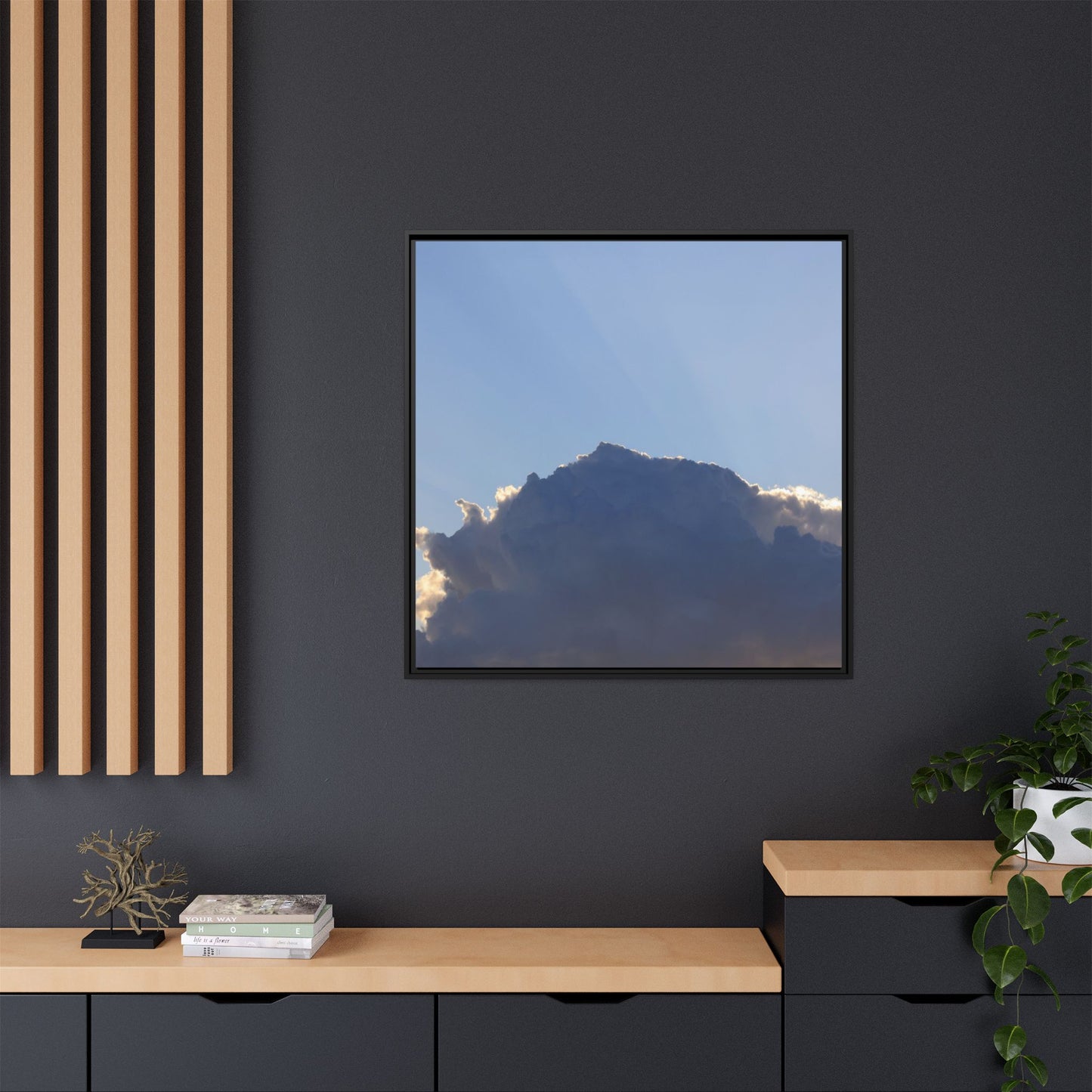 Cumulus Majesty - Unique Stretched Canvas Wall Art