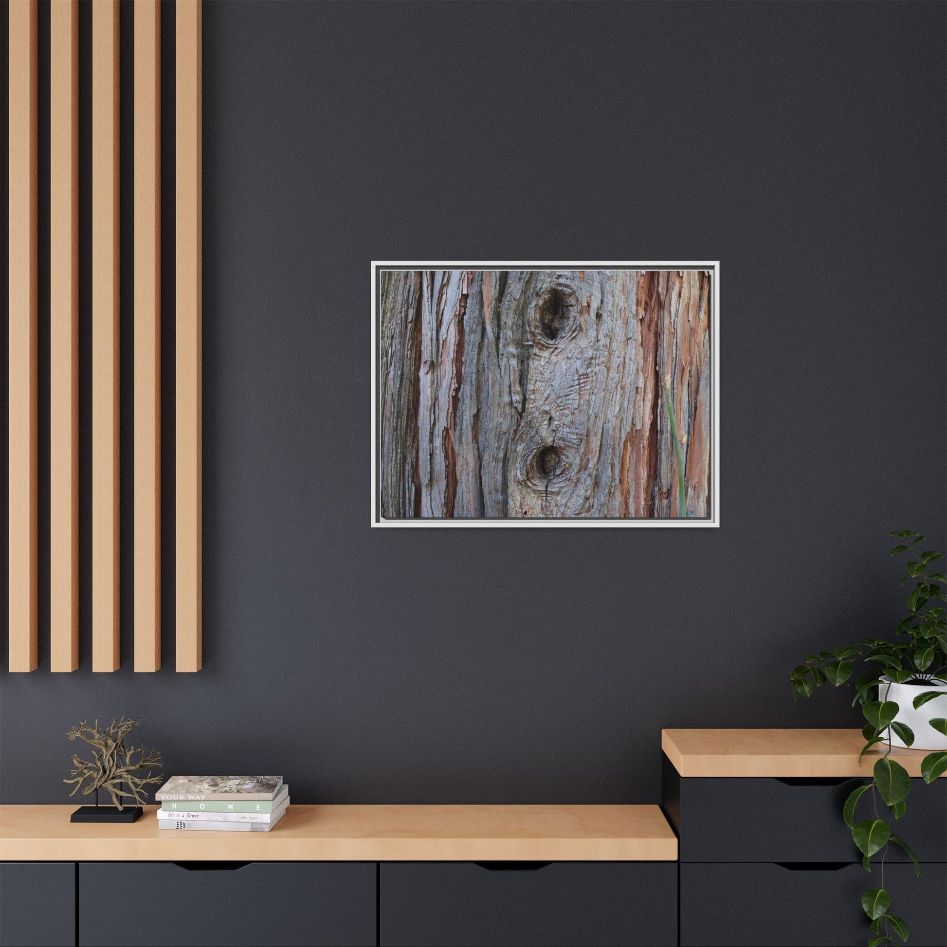 Knotty Nature - Unique Stretched Canvas Wall Art - Art By Earth