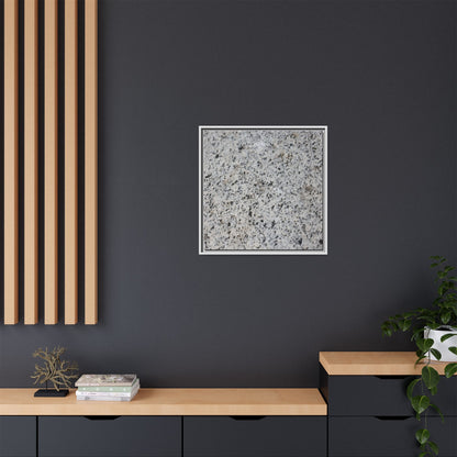 Monochrome Mosaic - Unique Stretched Canvas Wall Art - Art By Earth