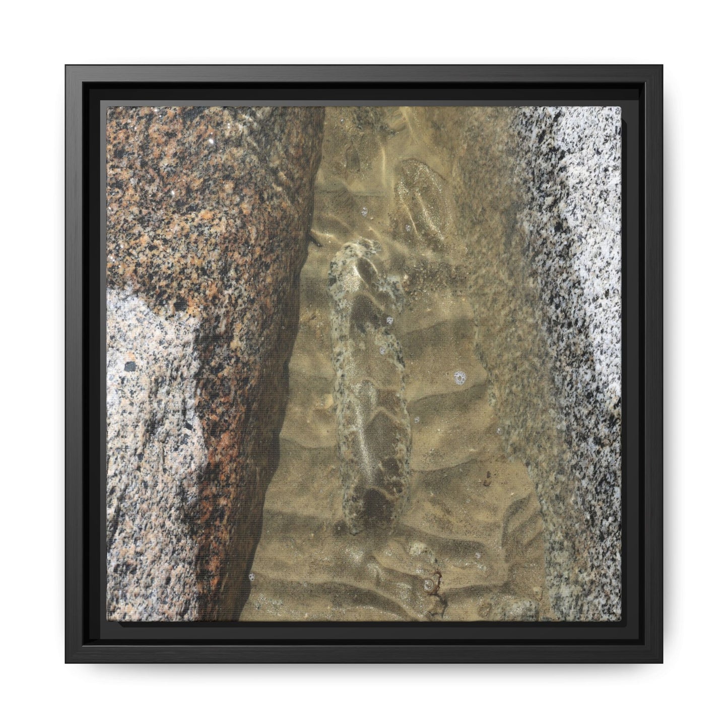 Between Concrete Walls - Unique Stretched Canvas Wall Art - Art By Earth