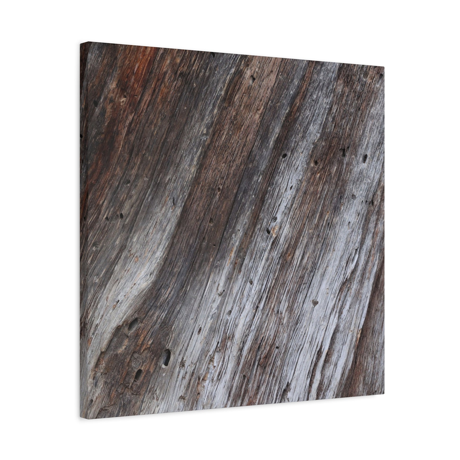Aged Planks - Unique Frameless Canvas Wall Art - Art By Earth