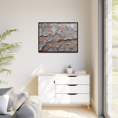 Flaking Serenity - Unique Stretched Canvas Wall Art - Art By Earth