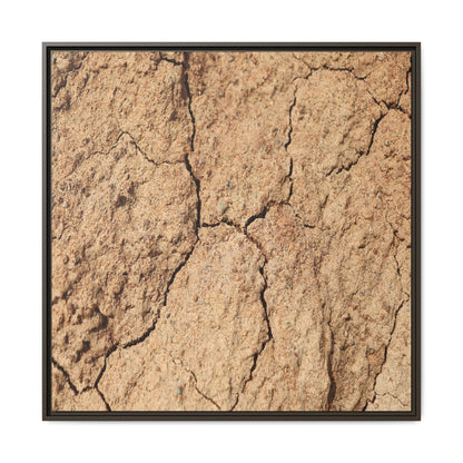 Parched Land - Unique Stretched Canvas Wall Art - Art By Earth