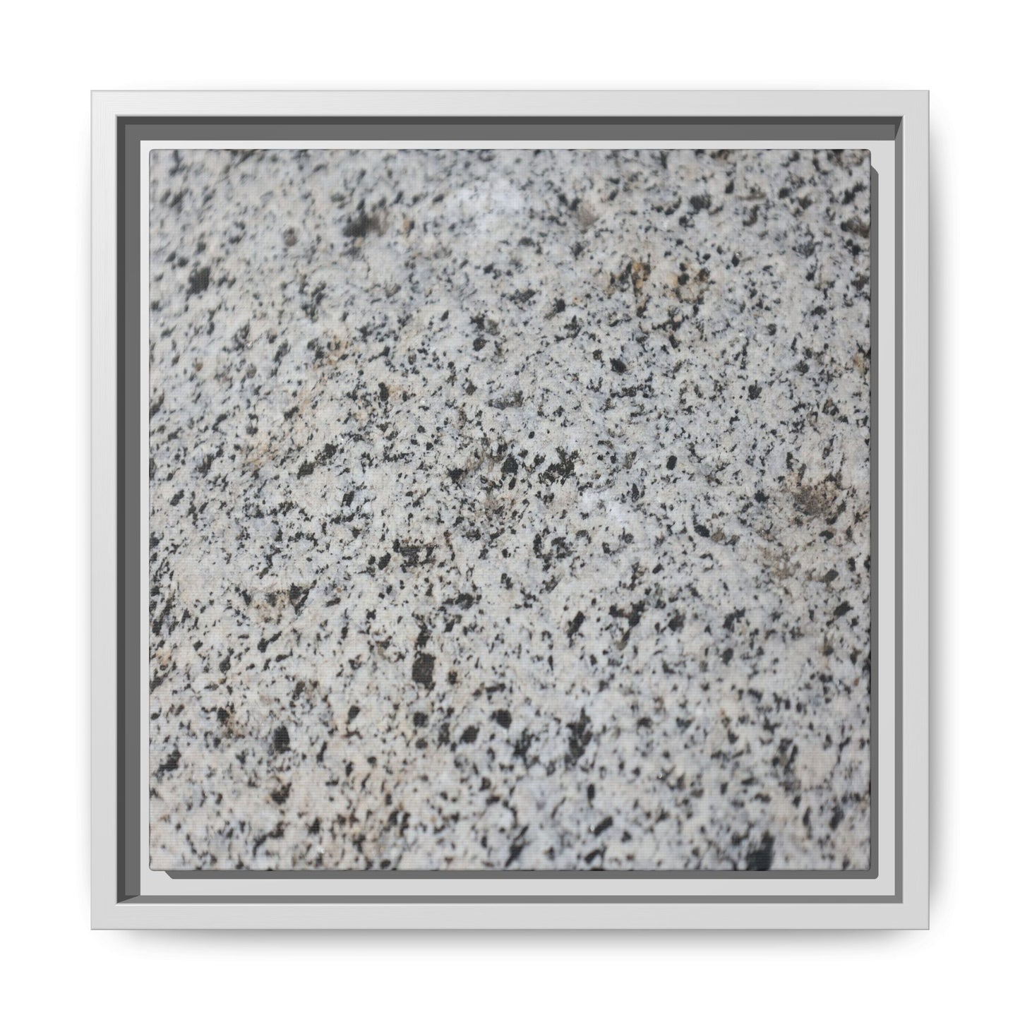 Monochrome Mosaic - Unique Stretched Canvas Wall Art - Art By Earth