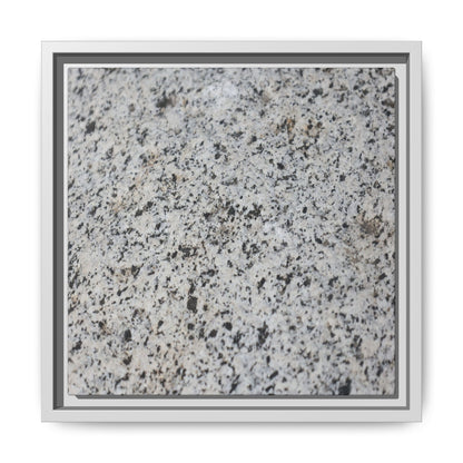 Monochrome Mosaic - Unique Stretched Canvas Wall Art - Art By Earth