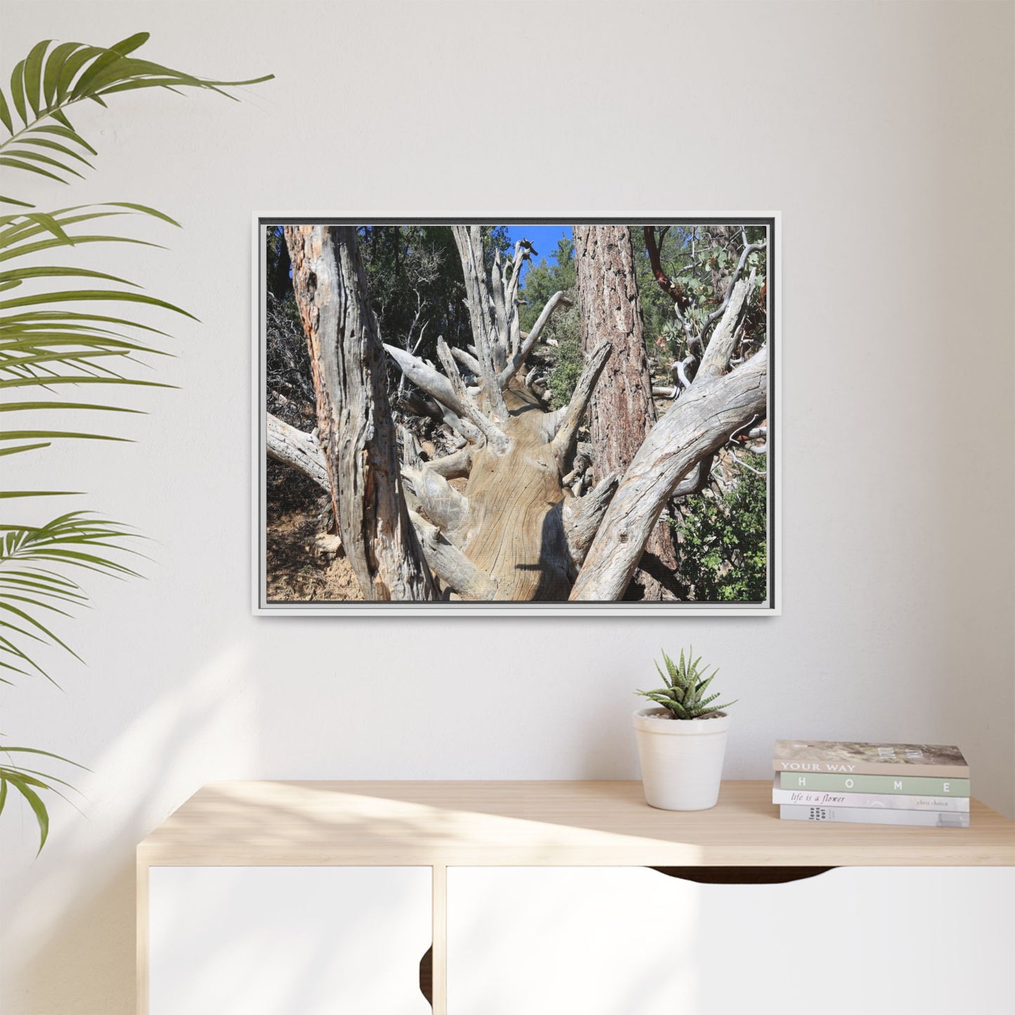 Forest Sentinels - Unique Stretched Canvas Wall Art