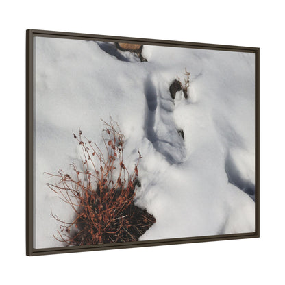 Frostbound Whispers - Unique Stretched Canvas Wall Art