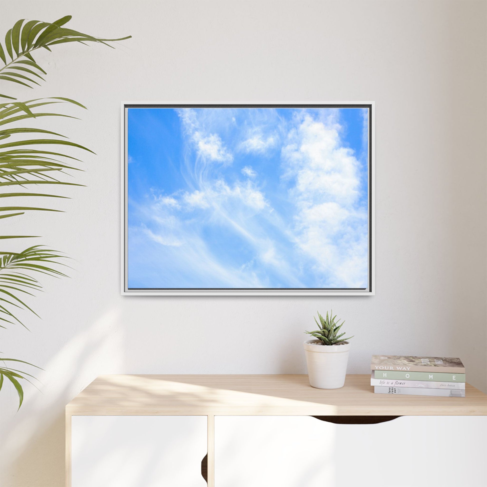 Azure Dreaming - Unique Stretched Canvas Wall Art - Art By Earth