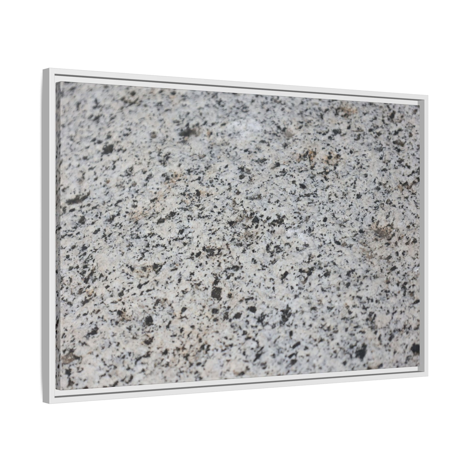 Monochrome Mosaic - Unique Stretched Canvas Wall Art - Art By Earth