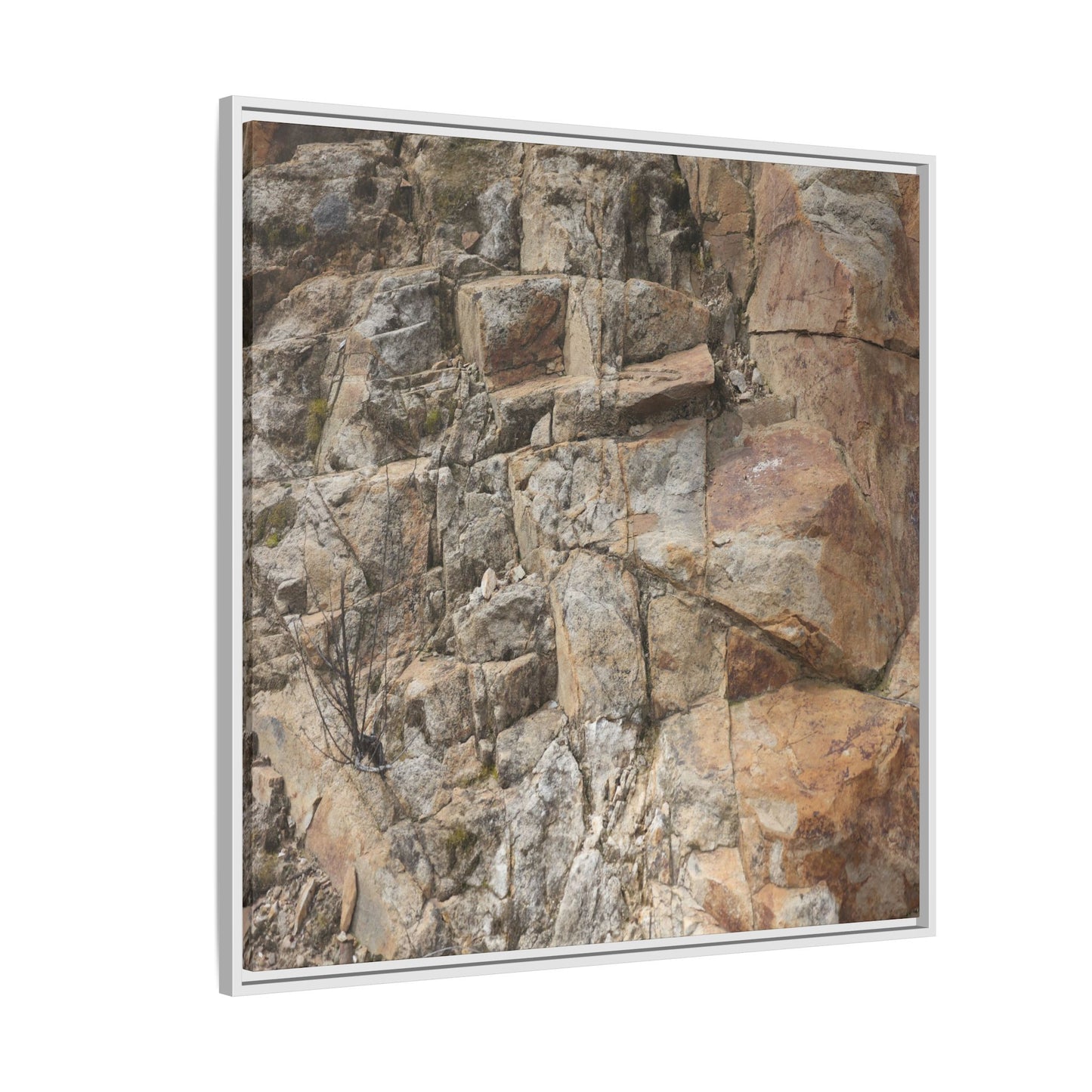 Sandstone Symphony - Unique Stretched Canvas Wall Art - Art By Earth