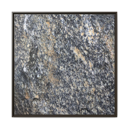 Crystalline Echoes - Unique Stretched Canvas Wall Art - Art By Earth