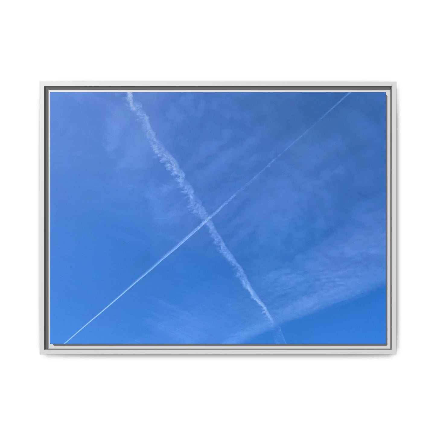 Sky Crossroads - Unique Stretched Canvas Wall Art - Art By Earth