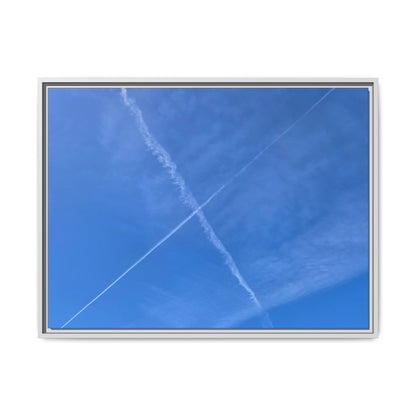 Sky Crossroads - Unique Stretched Canvas Wall Art - Art By Earth