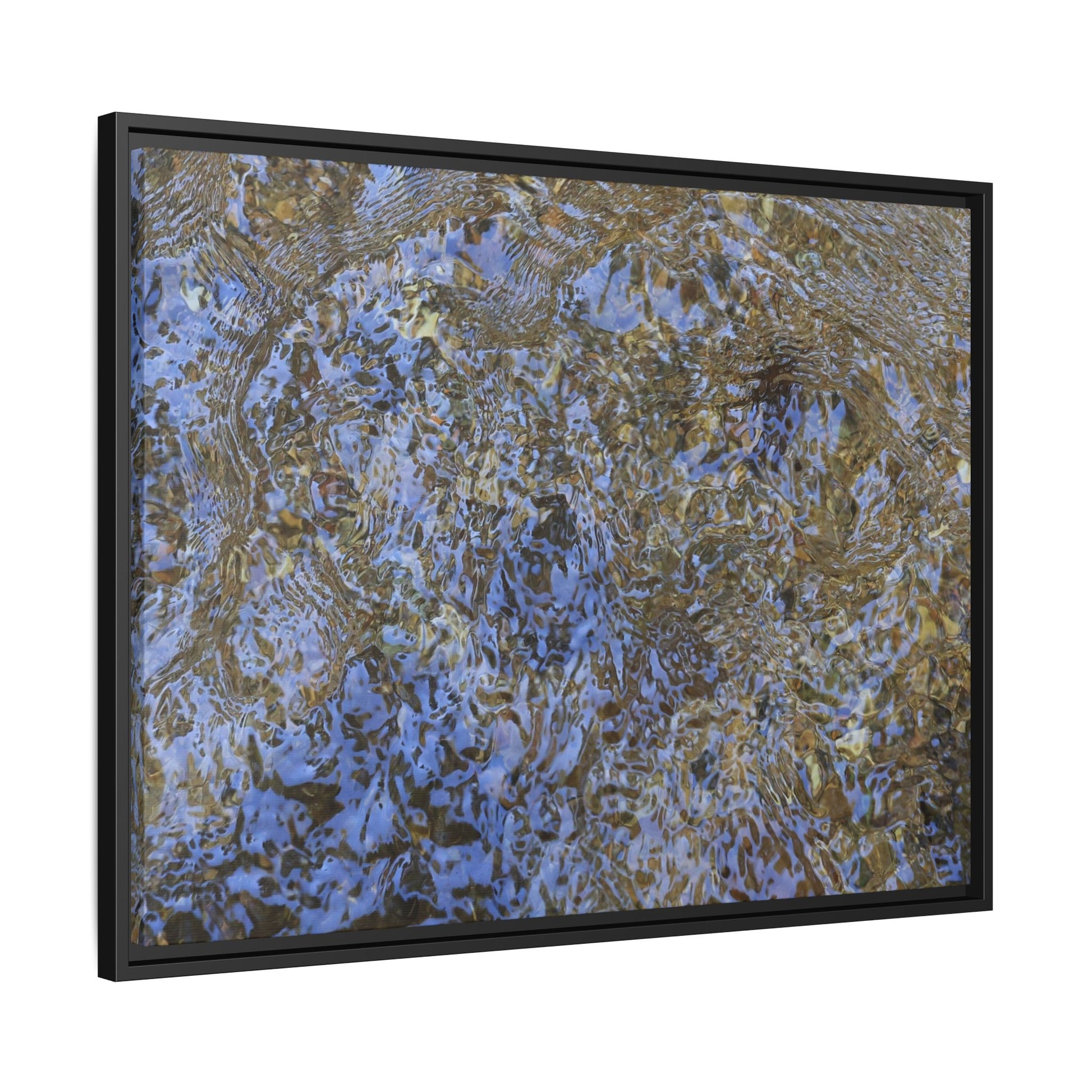 Aquatic Reflections - Unique Stretched Canvas Wall Art - Art By Earth