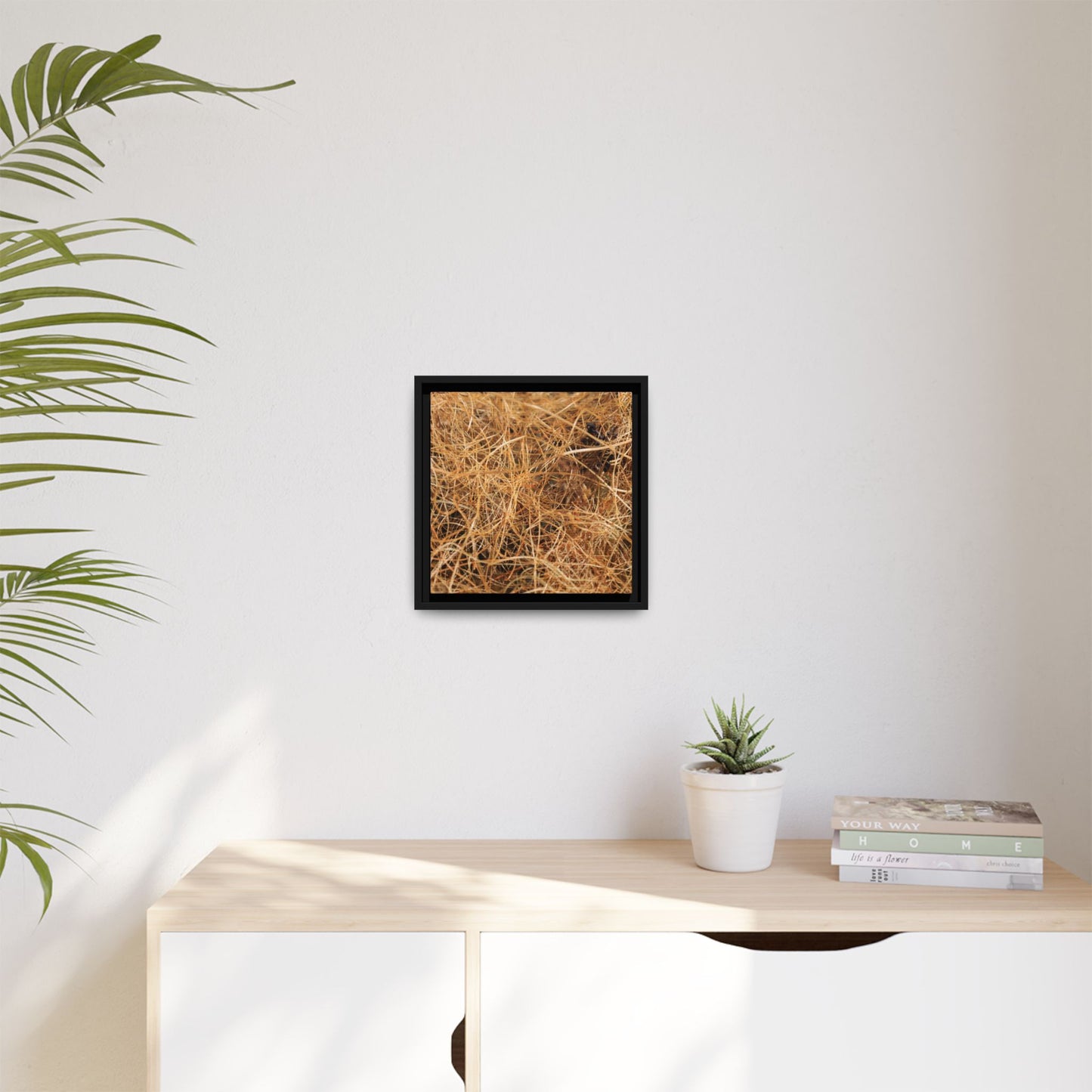 Dried Grass - Unique Stretched Canvas Wall Art - Art By Earth