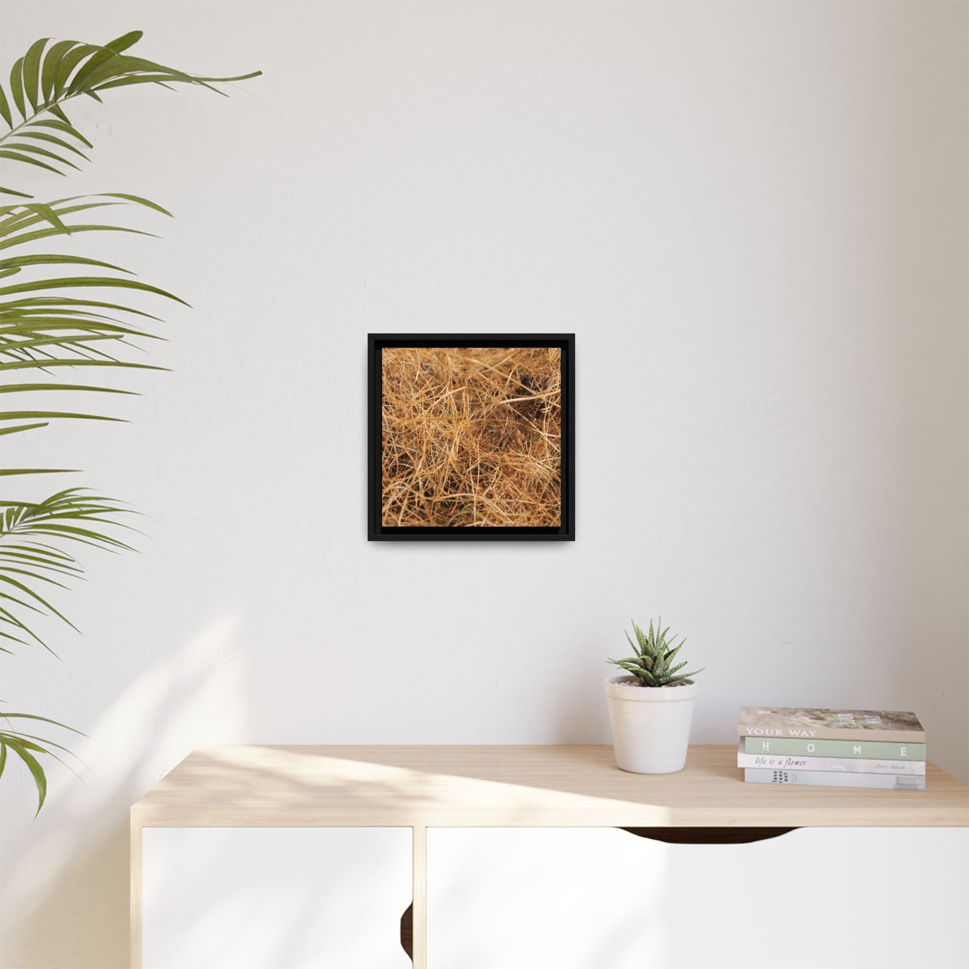 Dried Grass - Unique Stretched Canvas Wall Art - Art By Earth