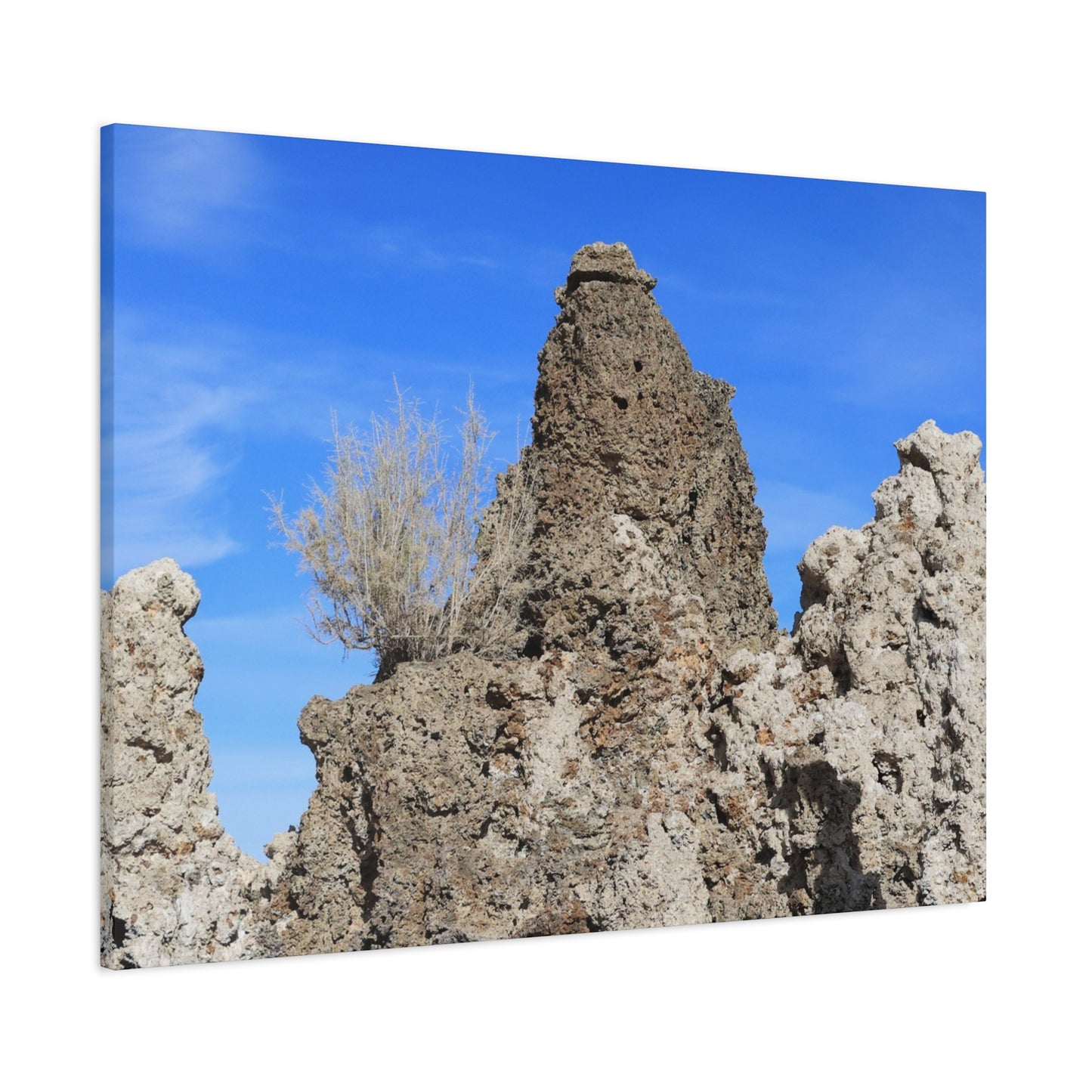 Towering Sentinels of Stone - Unique Frameless Canvas Wall Art