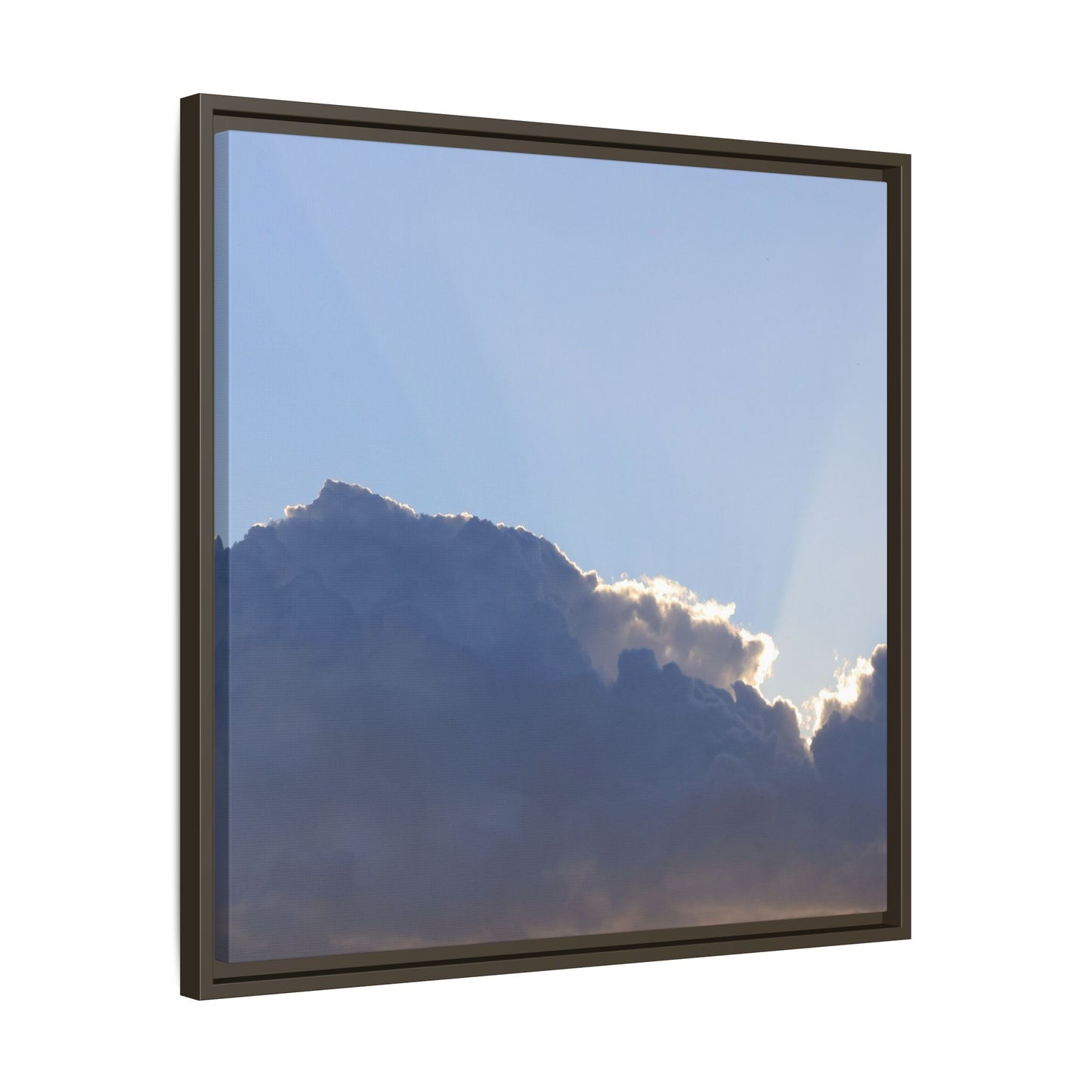 Cloud Divide - Unique Stretched Canvas Wall Art - Art By Earth