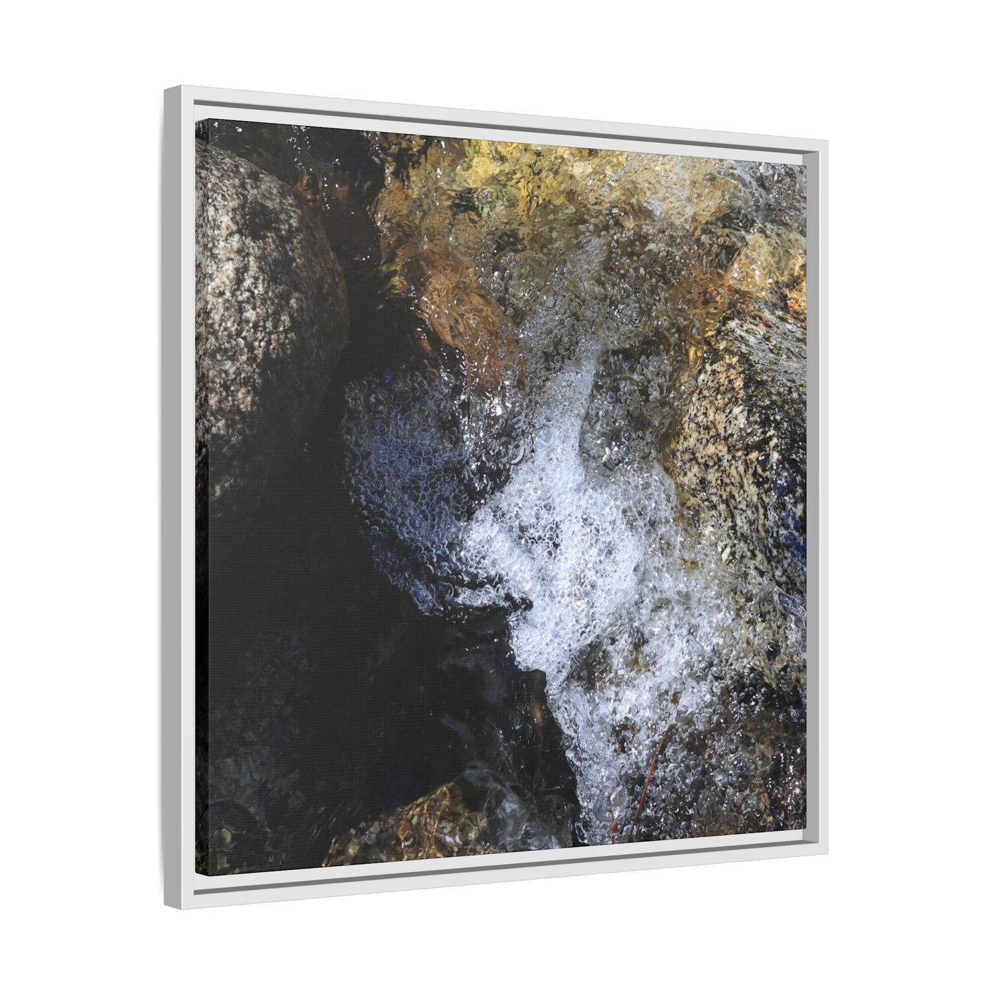 Nature's Turbulence - Unique Stretched Canvas Wall Art - Art By Earth